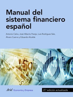 cover image of Manual del sistema financiero español